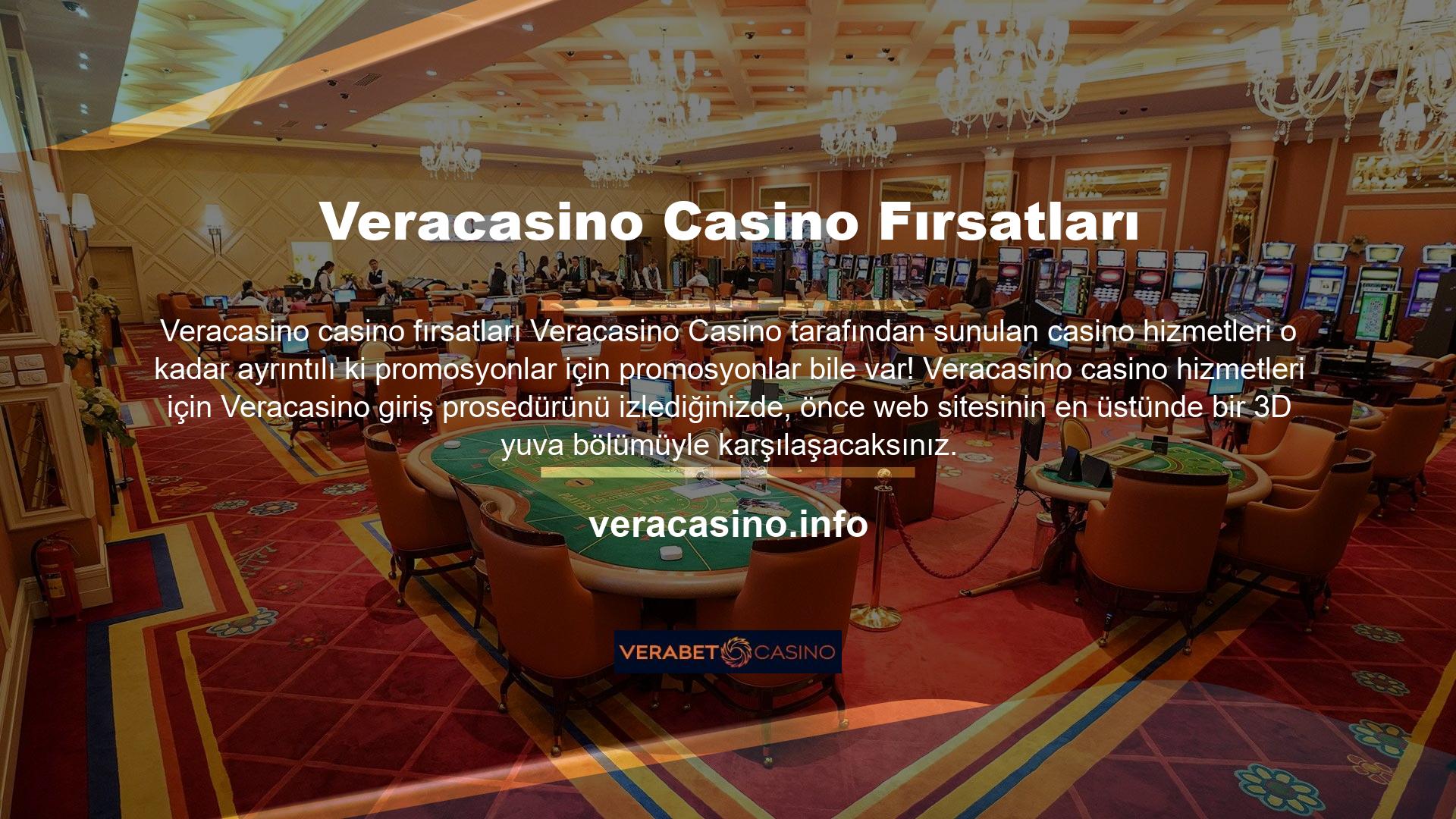 Tüm slot makineleri 3D uyumludur